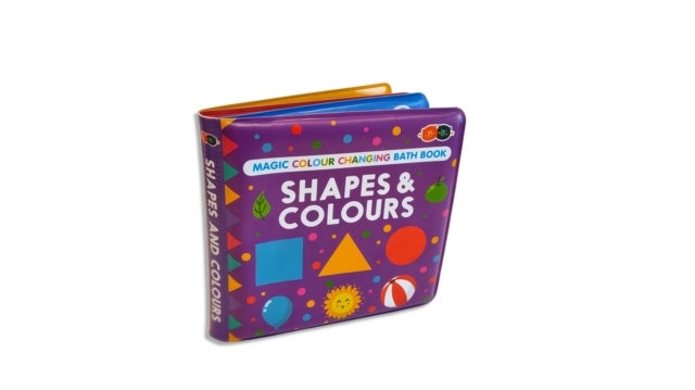 Magic Colour Changing Bath Book - Shapes & Colours