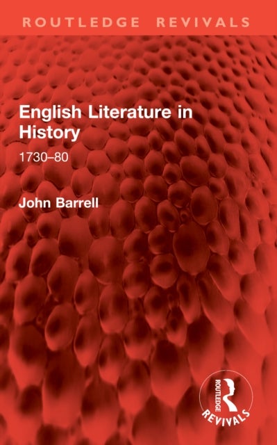 English Literature in History - 1730–80