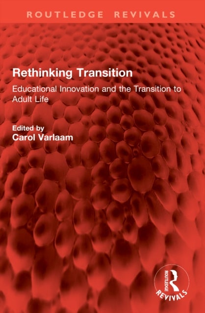 Rethinking Transition - Educational Innovation and the Transition to Adult Life