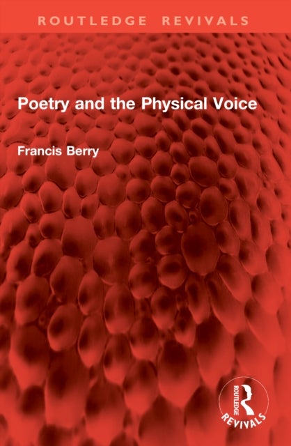 Poetry and the Physical Voice