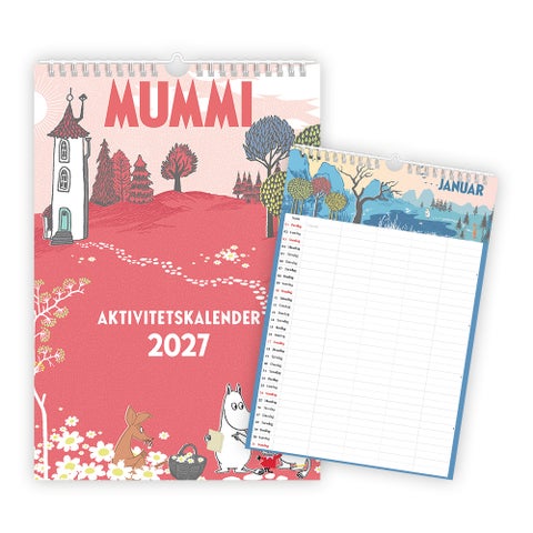 Aktivitetskalender 2027 Mummi