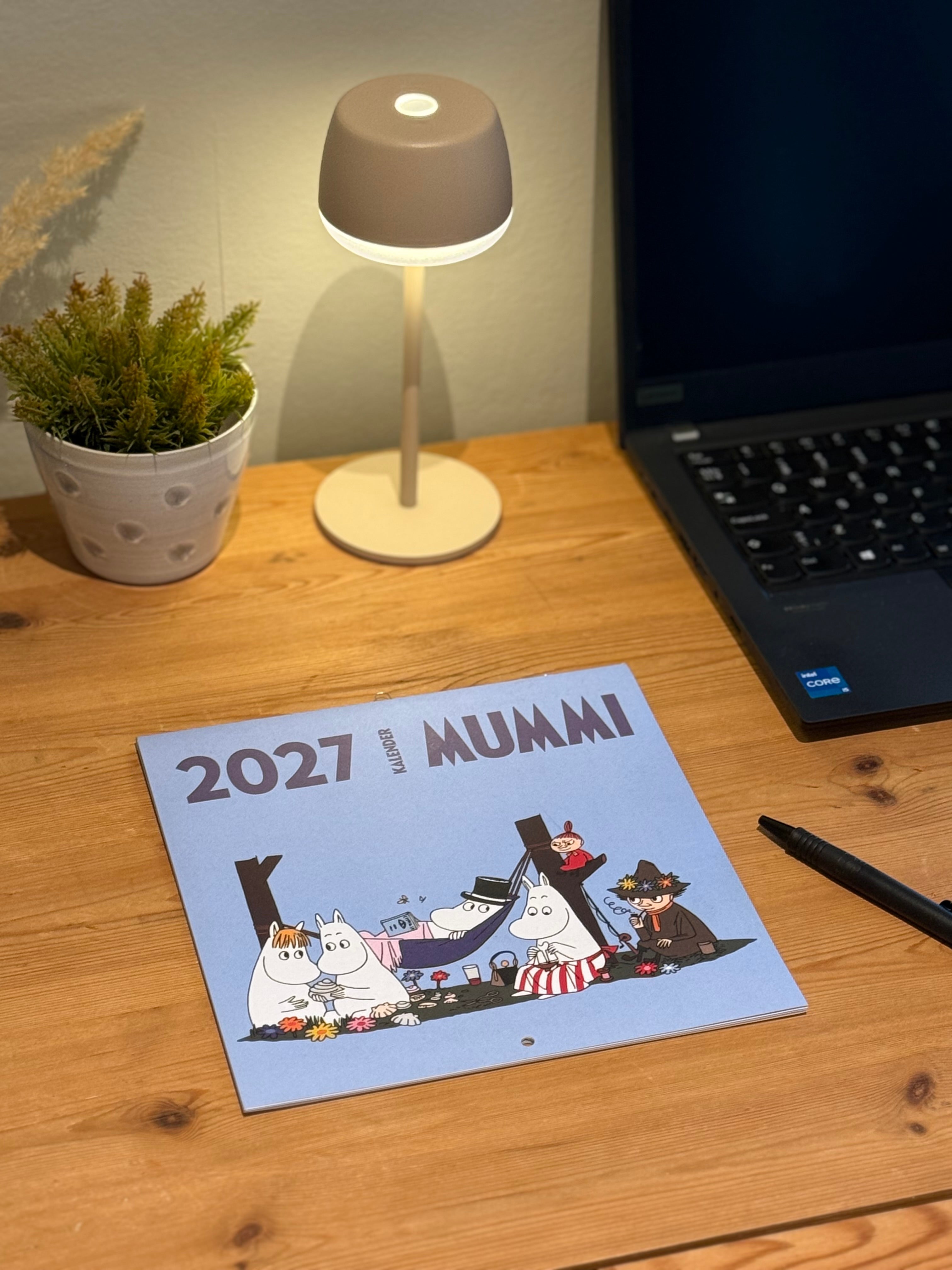 Platekalender 2027 Mummi 2027 21 x 21 cm