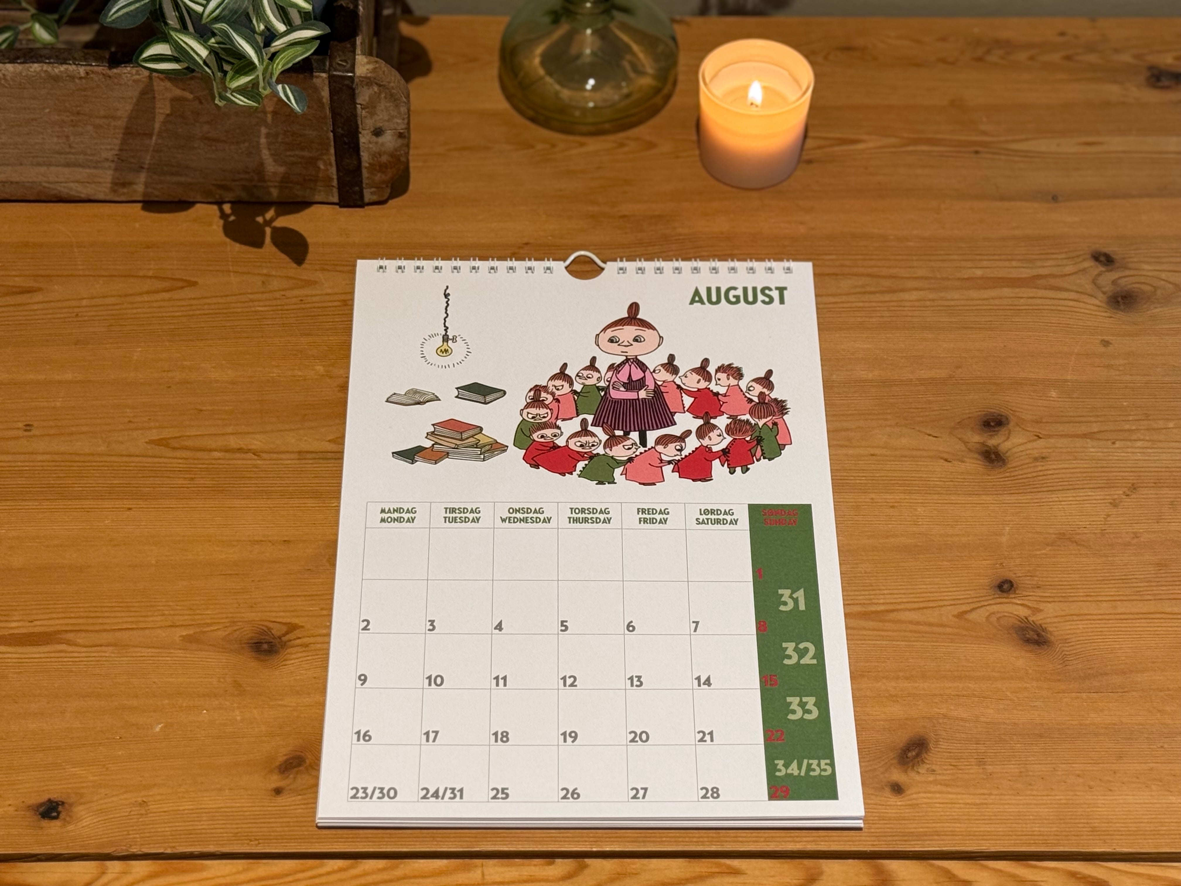 Kalender A4 2027 Mummi