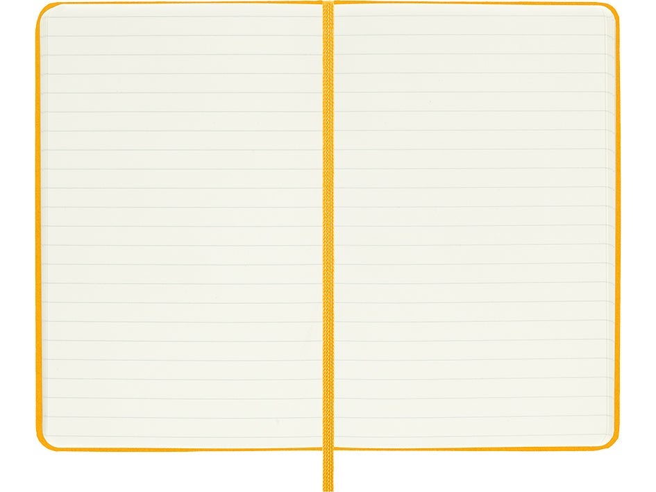 Notatbok Moleskine Orange Ylw Pocket Linjert