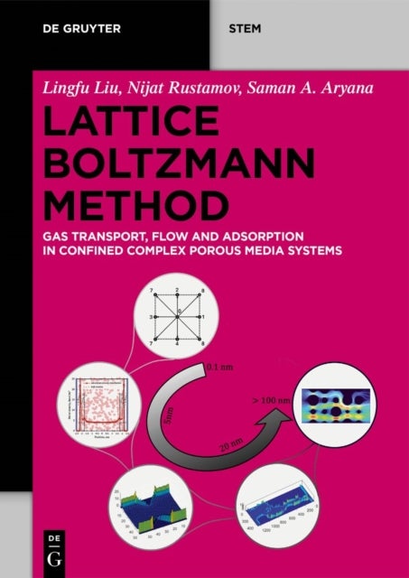 Lattice Boltzmann Method - Gas Transport, Flow and Adsorption in Confined Complex Porous Media Systems