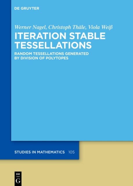 Iteration Stable Tessellations - Random Tessellations Generated by Division of Polytopes