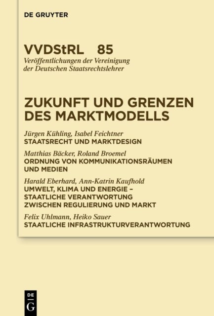 Zukunft Und Grenzen Des Marktmodells