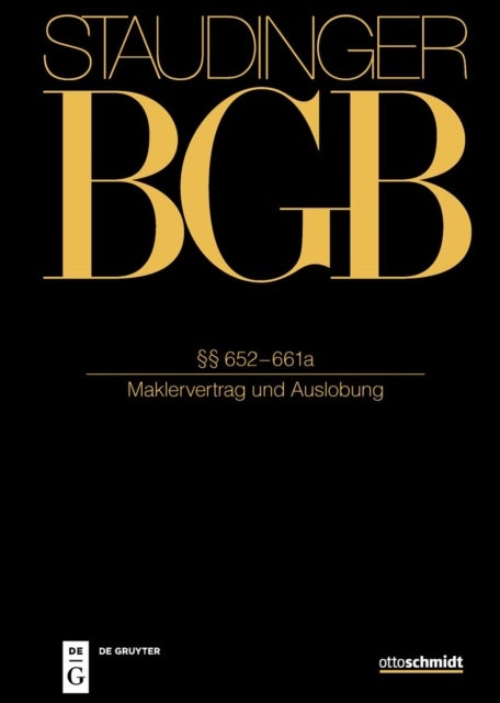 §§ 652-661a - (Maklervertrag Und Auslobung)