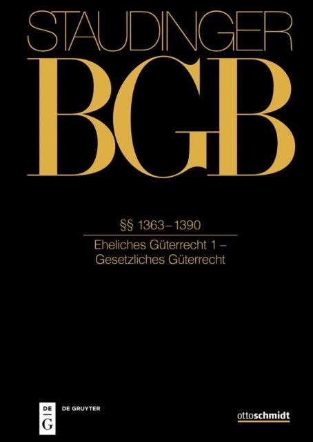 §§ 1363-1390 - (Eheliches Guterrecht 1 - Gesetzliches Guterrecht)