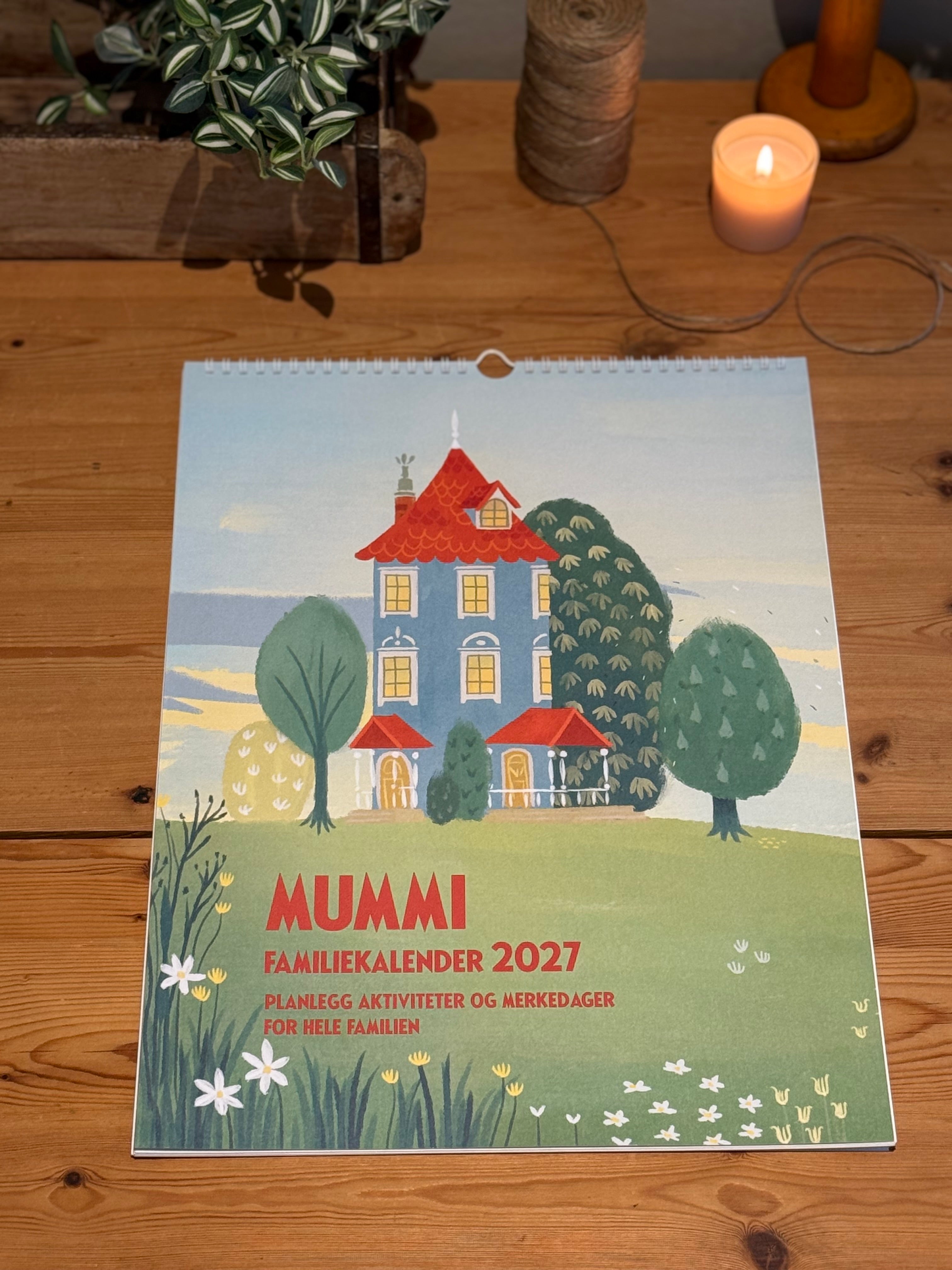Familiekalender 2027 Mummi