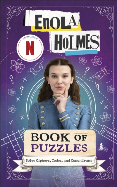 Enola Holmes Book of Puzzles av Dr Gareth Moore, Laura Jayne Ayres