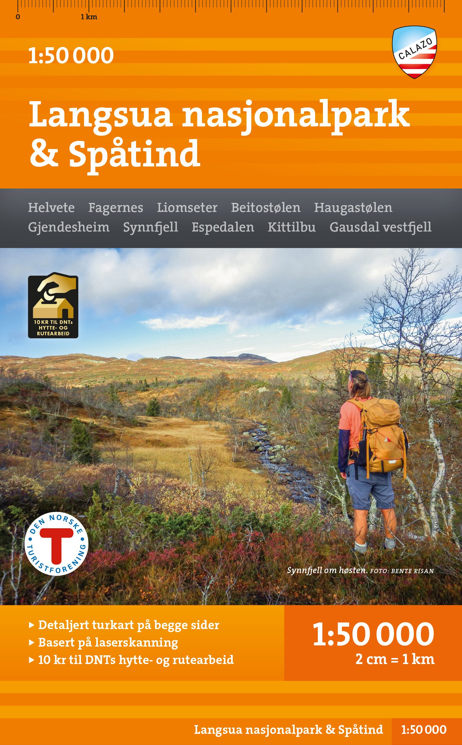 Turkart Langsua nasjonalpark och Spåtind