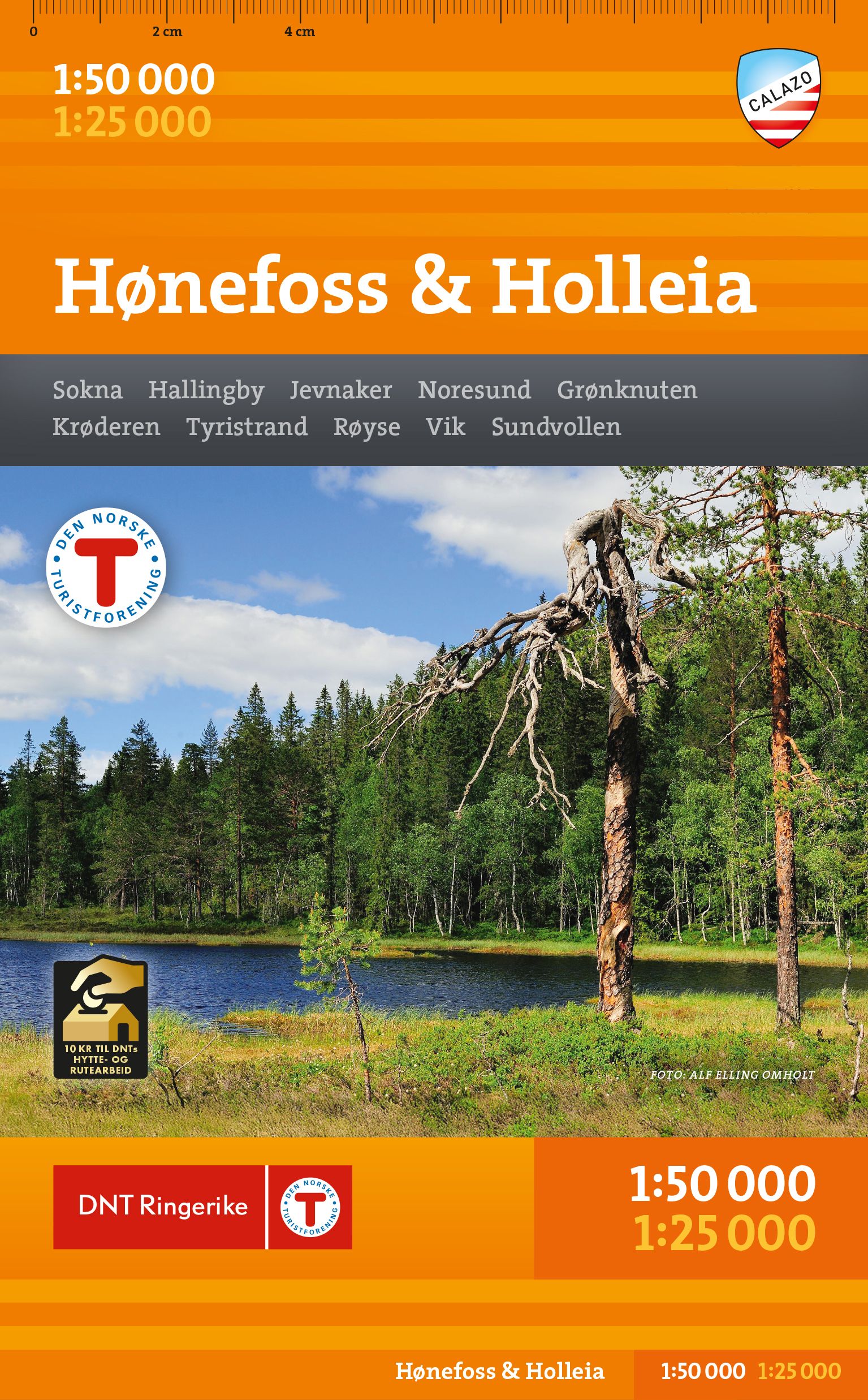 Turkart Hønefoss & Holleia