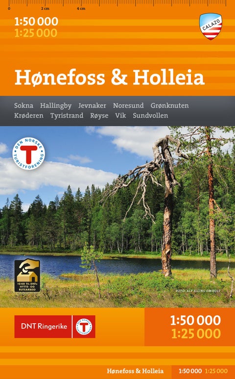 Turkart Hønefoss & Holleia