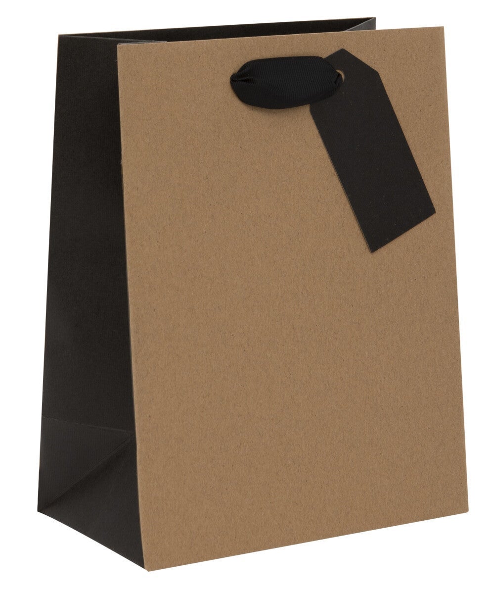 Gavepose Medium Ribbed Kraft/Black