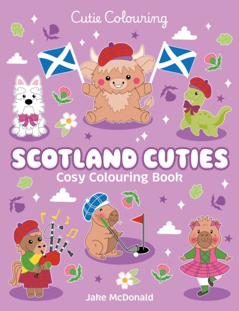 Scotland Cuties Cosy Colouring Book