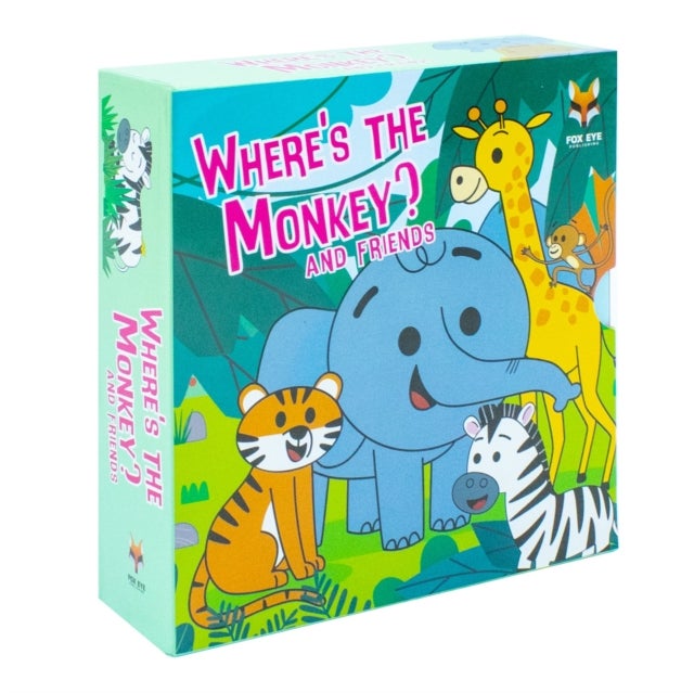 Where's The Monkey and Friends;4-Book Collection