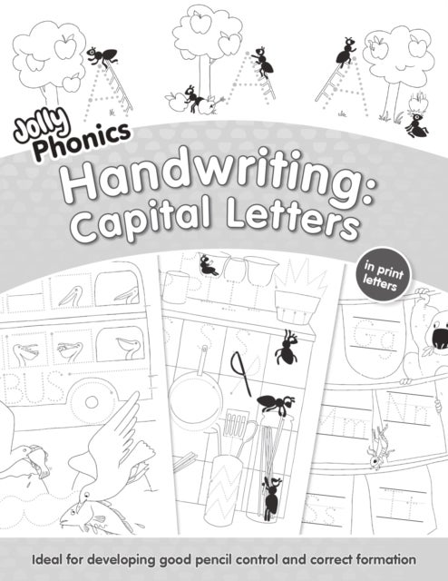Jolly Phonics Capital Letters Handwriting Books - In Print Letters (American English edition)