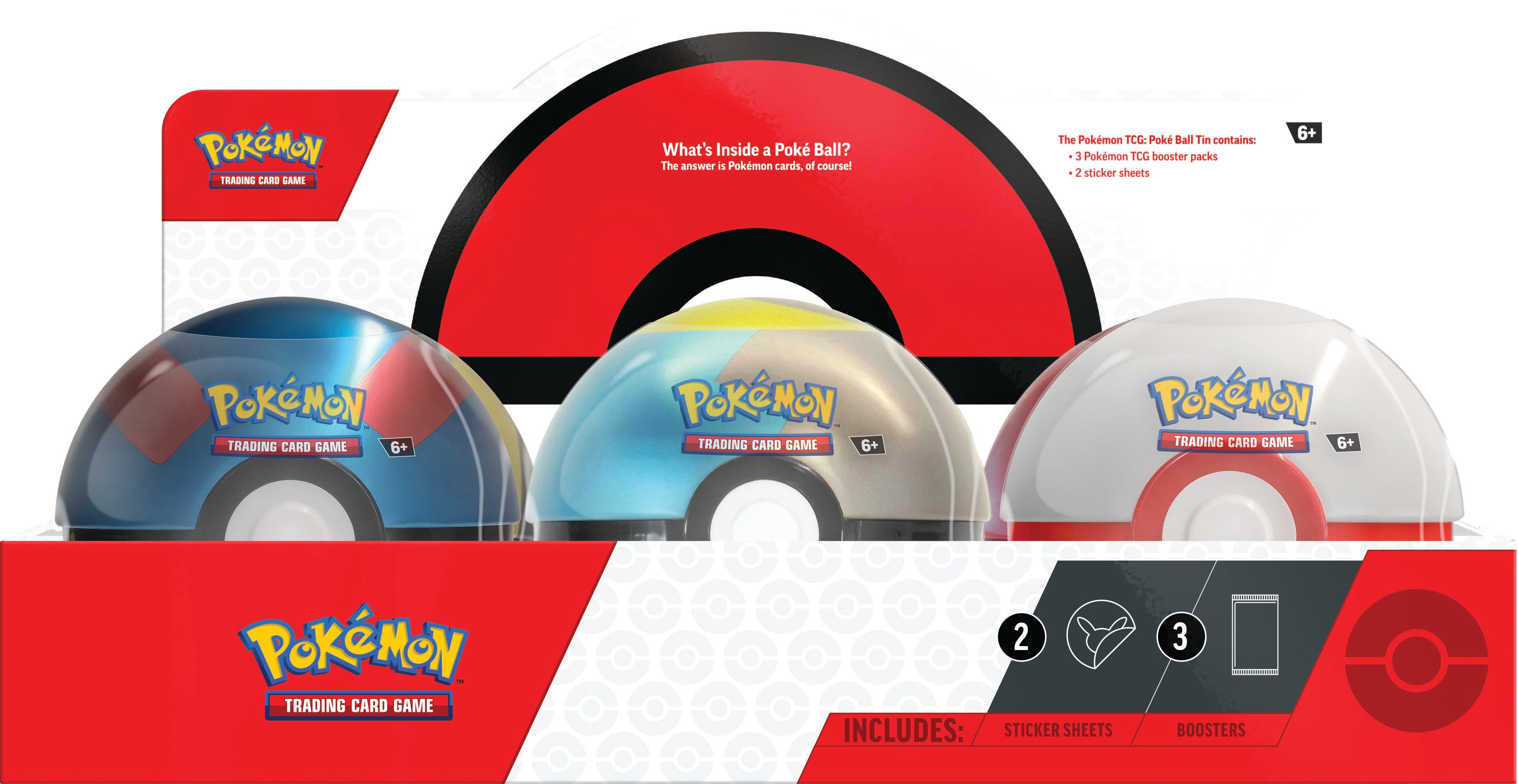 Pokemon Tin Pokeball