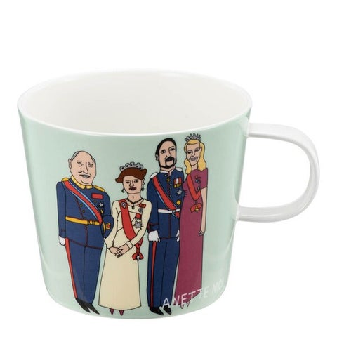 Kopp Anette Moi Kongefamilien Mint 27cl