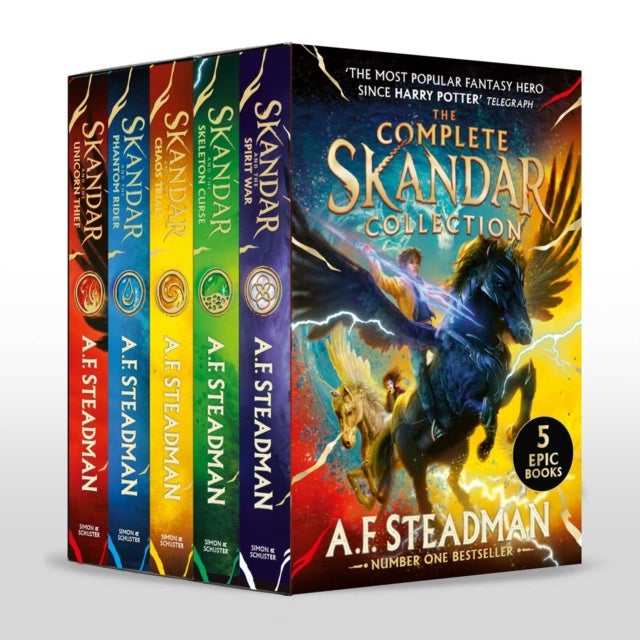 The Complete Skandar Collection - Five Epic Books