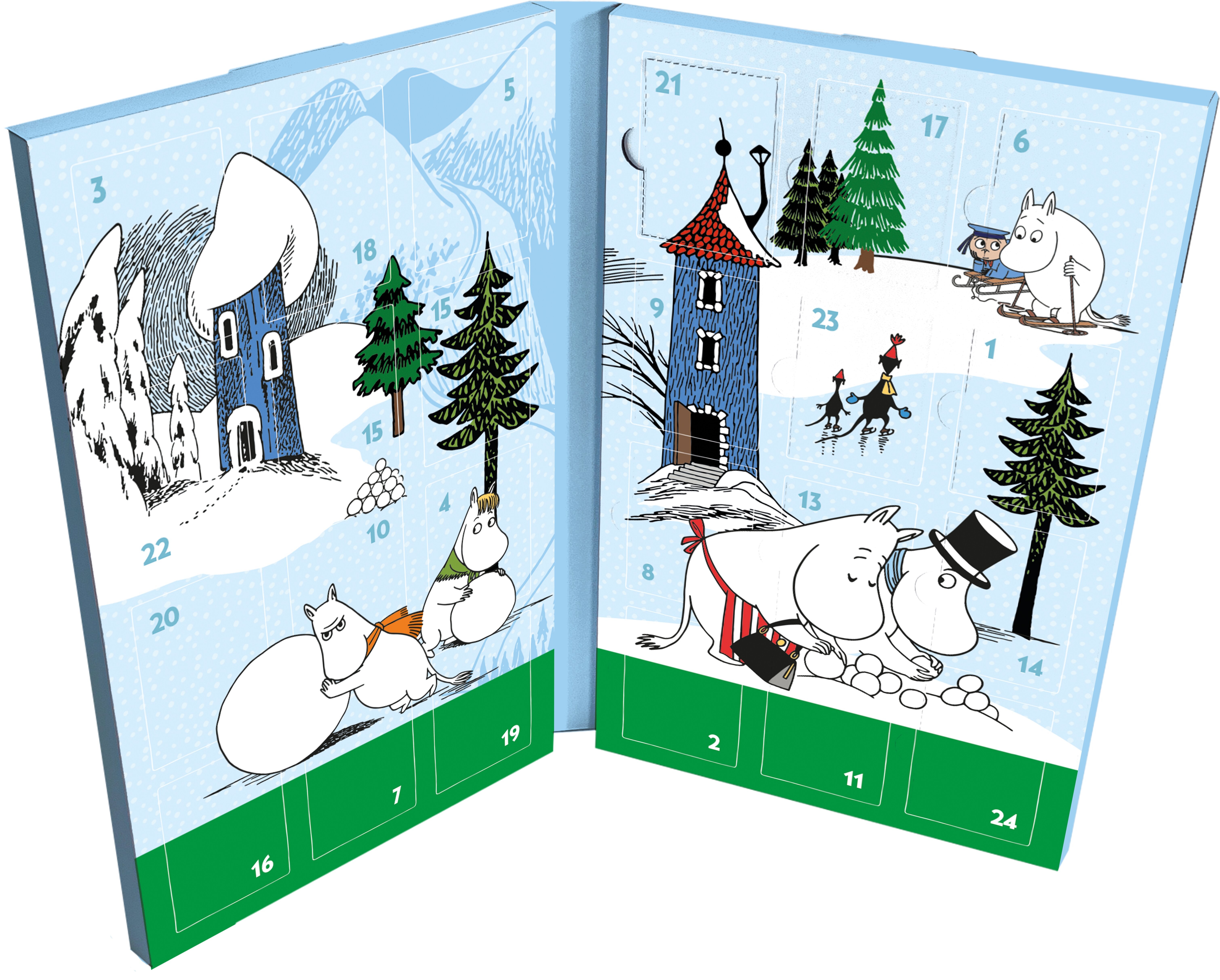 Adventskalender Panini Moomin 2026 TC