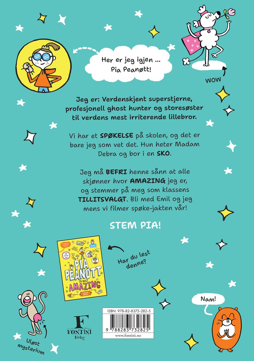 Pia Peanøtt er en ghost hunter