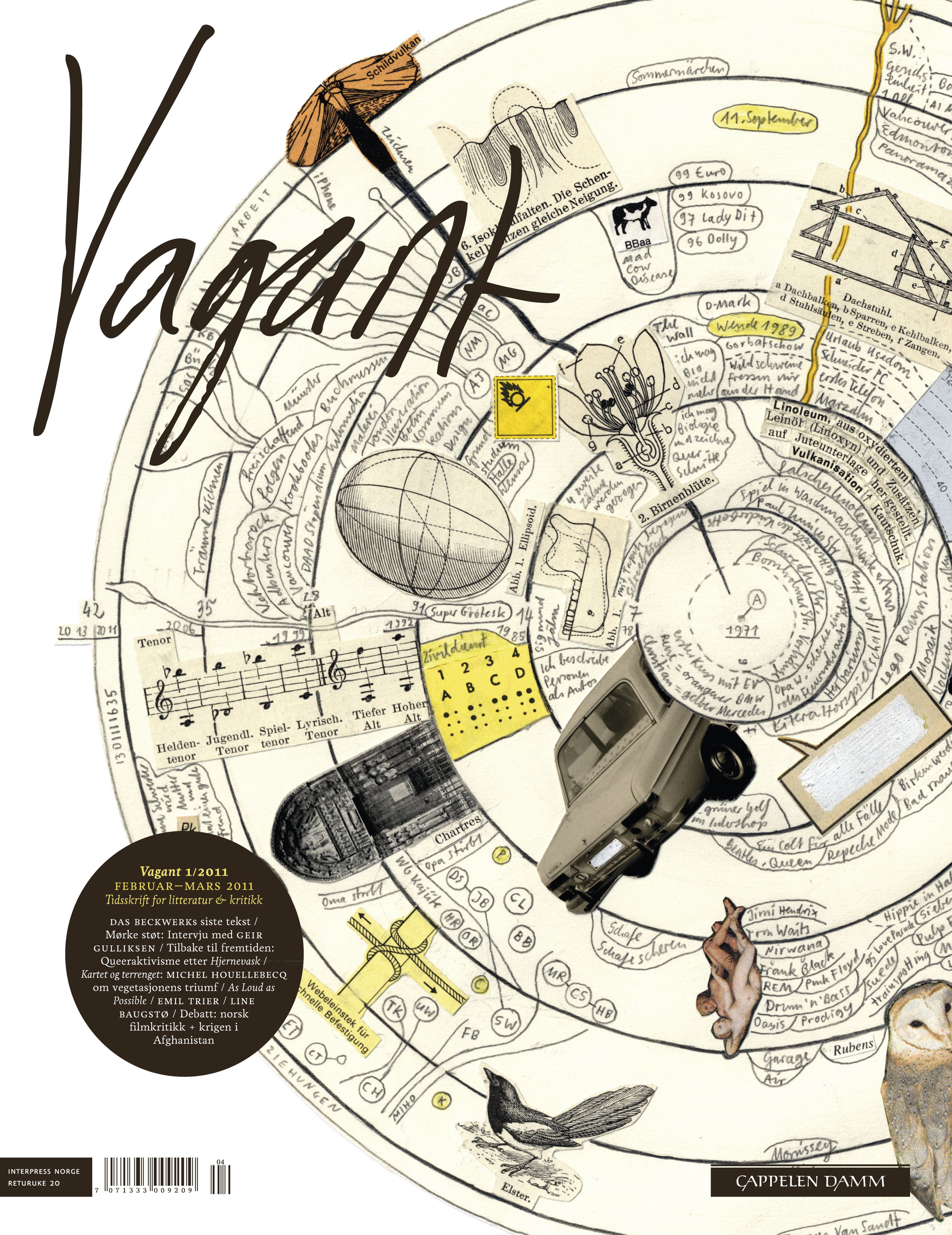 Vagant 1/2011 - tidsskrift for litteratur & kritikk