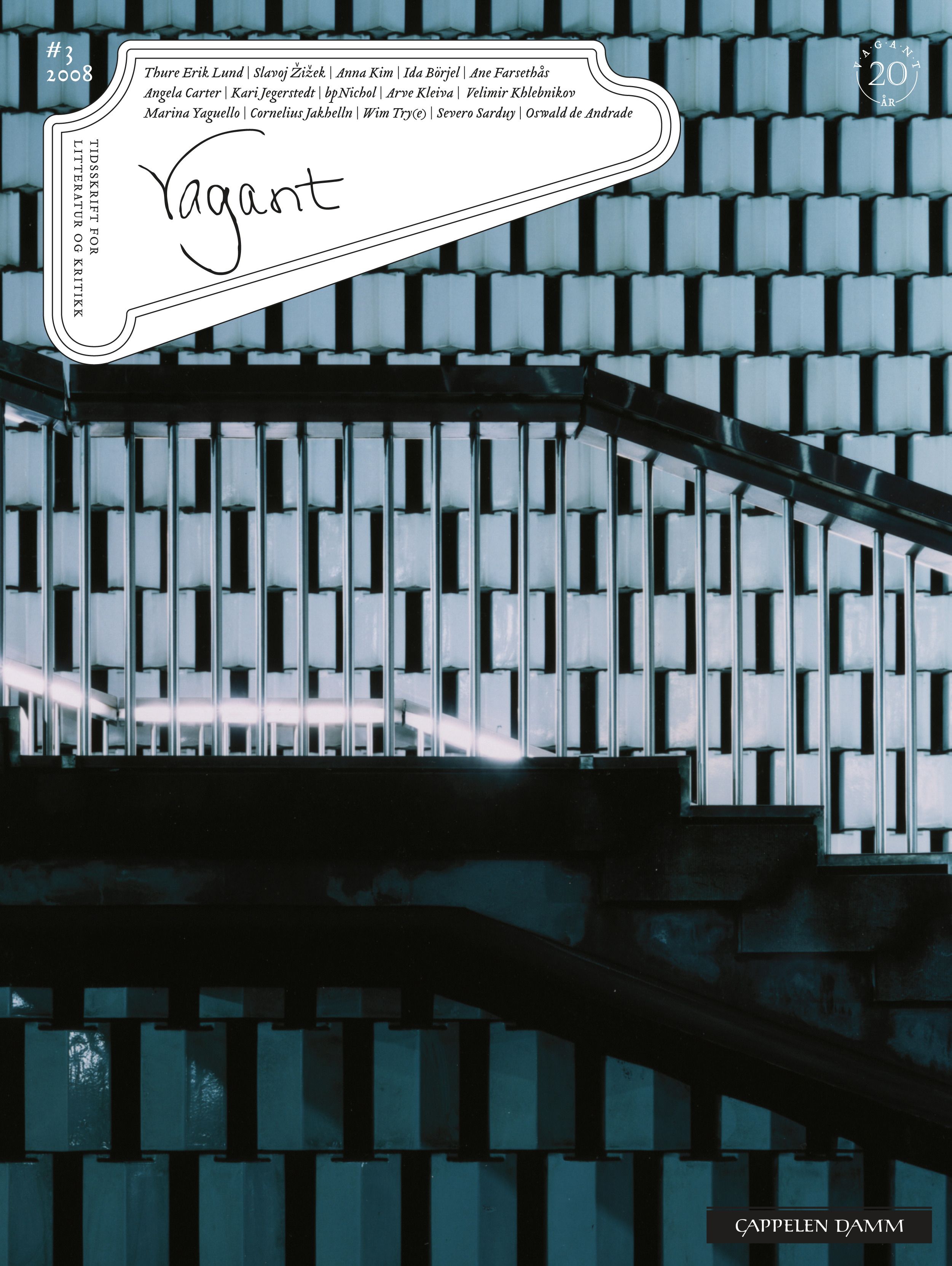 Vagant 3/2008 - tidsskrift for litteratur og kritikk
