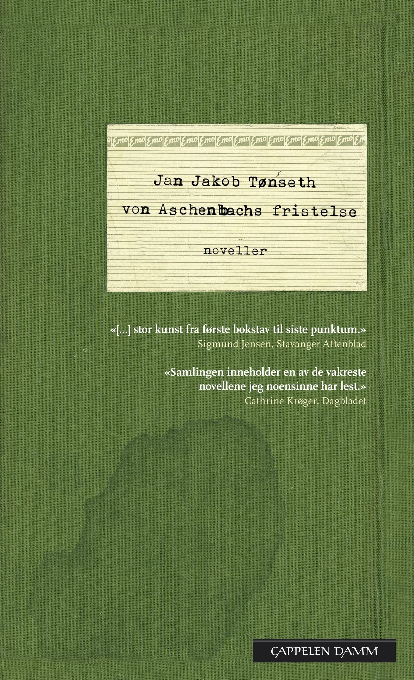 Von Aschenbachs fristelse - noveller