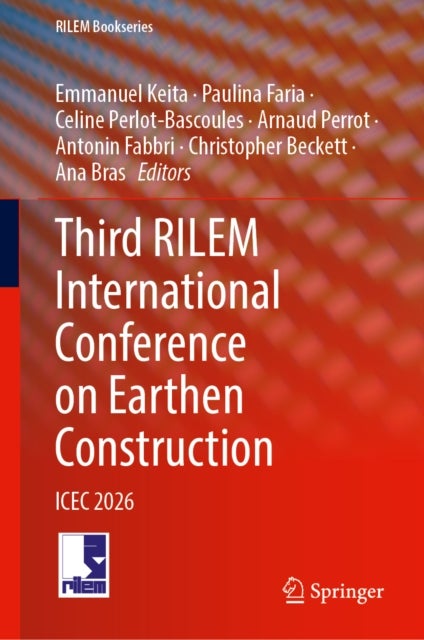 Third RILEM International Conference on Earthen Construction