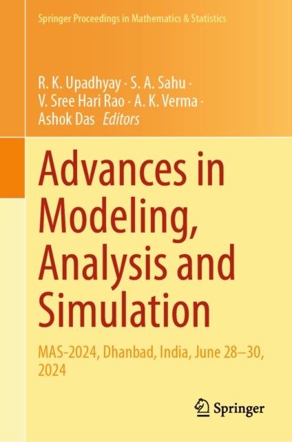 Current Trends and Advancements in Modeling, Analysis and Simulation - MAS-2024, Dhanbad, India, June 28–30, 2024
