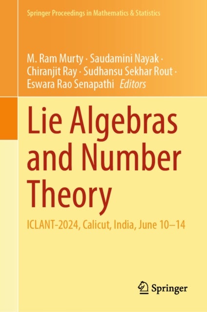 Lie Algebras and Number Theory - ICLANT-2024, Calicut, India, June 10-14