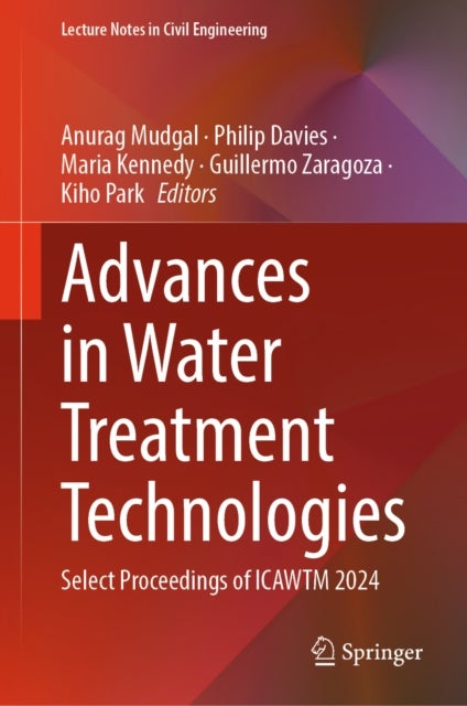 Advances in Water Treatment Technologies - Select Proceedings of ICAWTM 2024