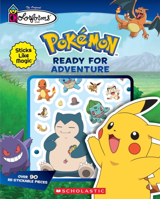 Pokemon Ready for Adventure Colorforms
