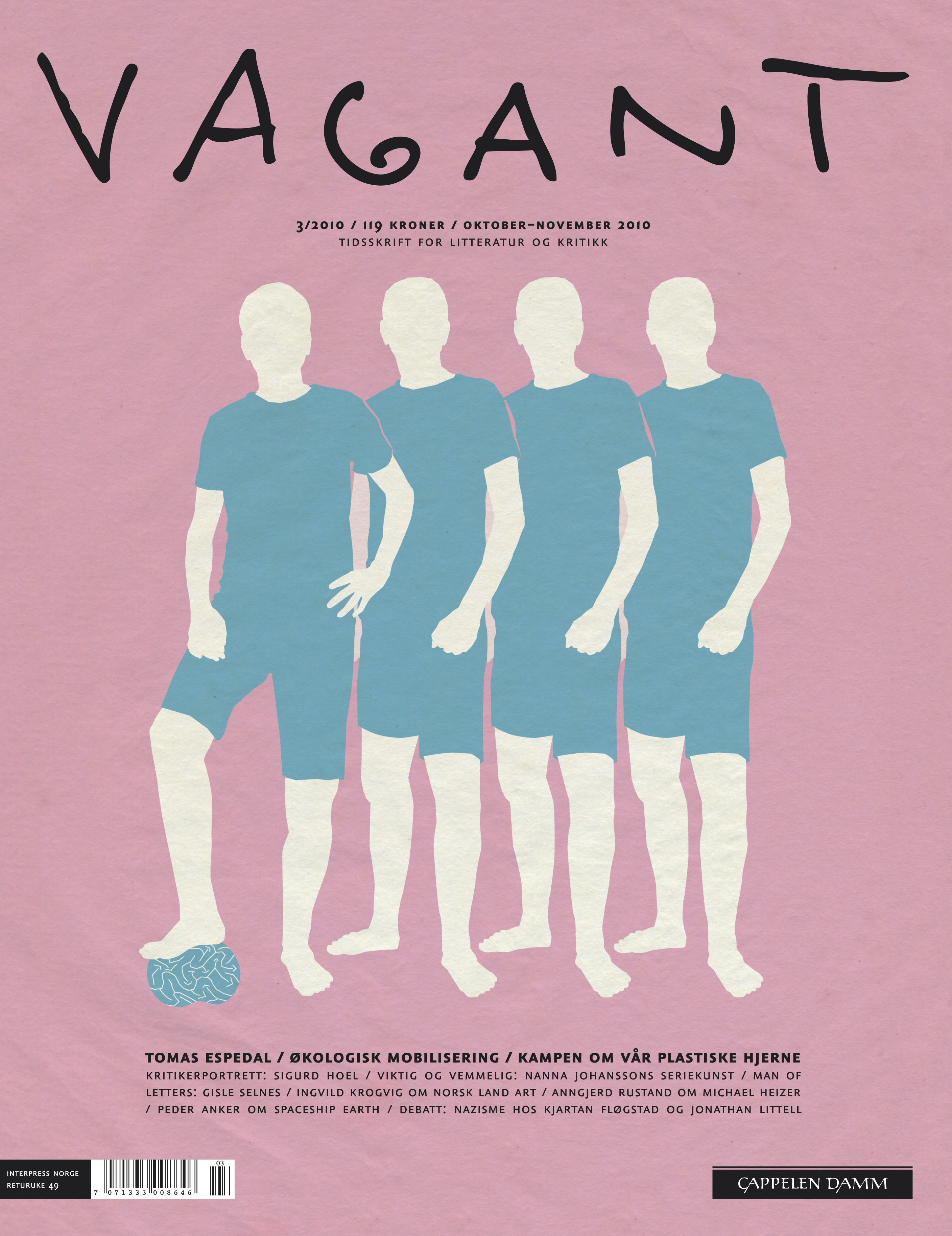 Vagant 3/2010 - tidsskrift for litteratur og kritikk