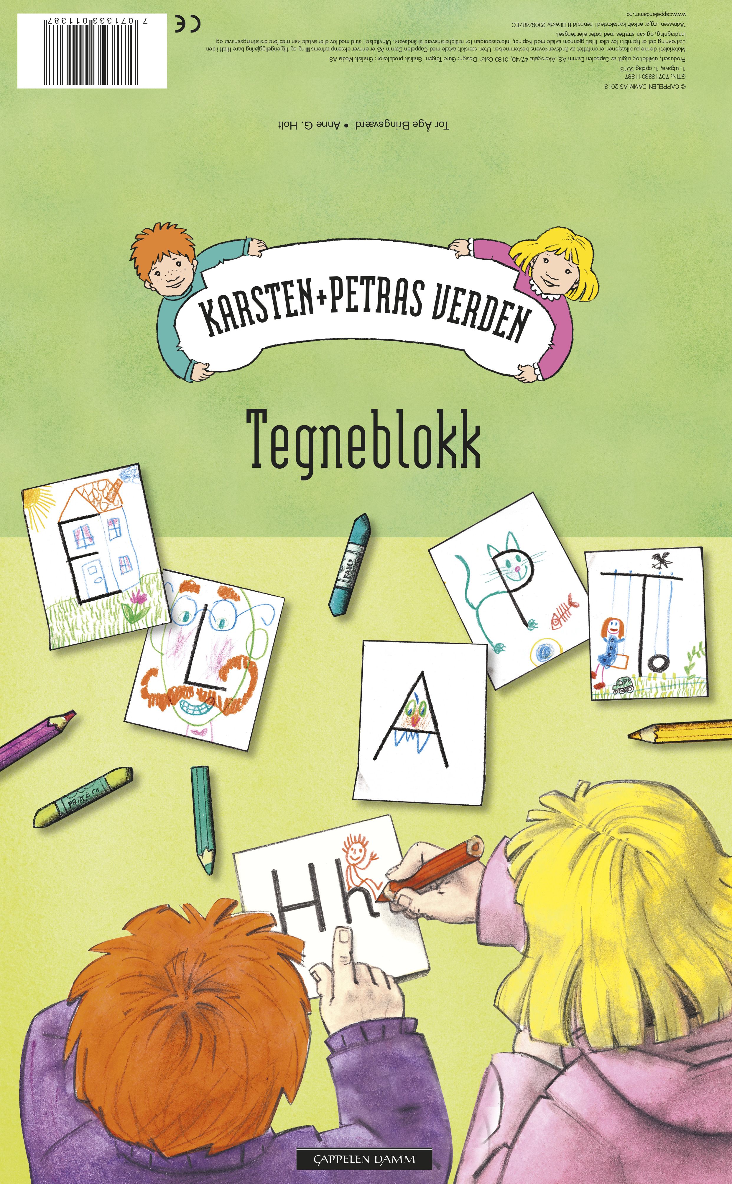 Karsten og Petras verden - tegneblokk