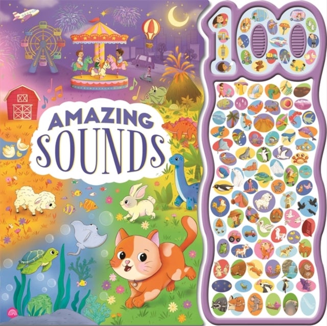 Amazing Sounds - A 100-button sound book , Perfect for a noisy story time , Interactive fun for kids