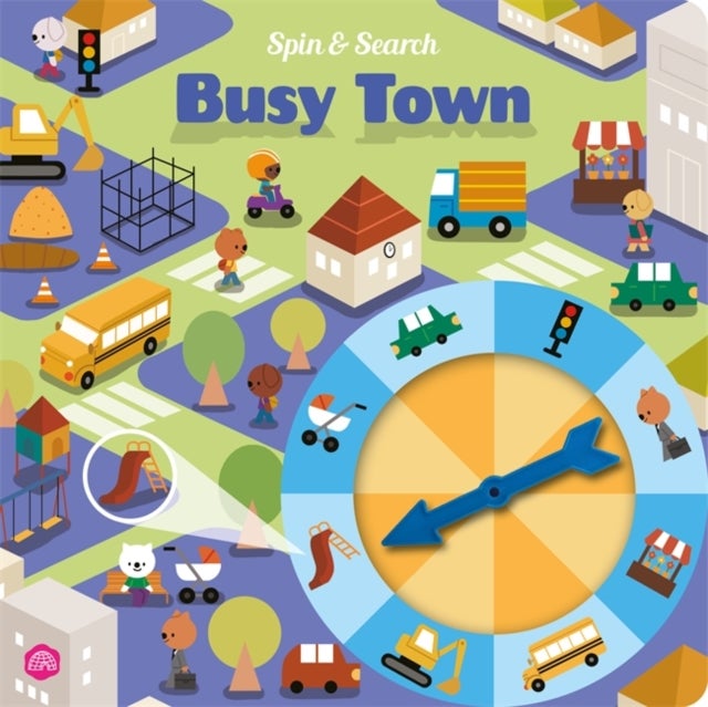 Spin & Search Busy Town - The perfect introduction to search-and-find fun for children aged 3, 4, 5