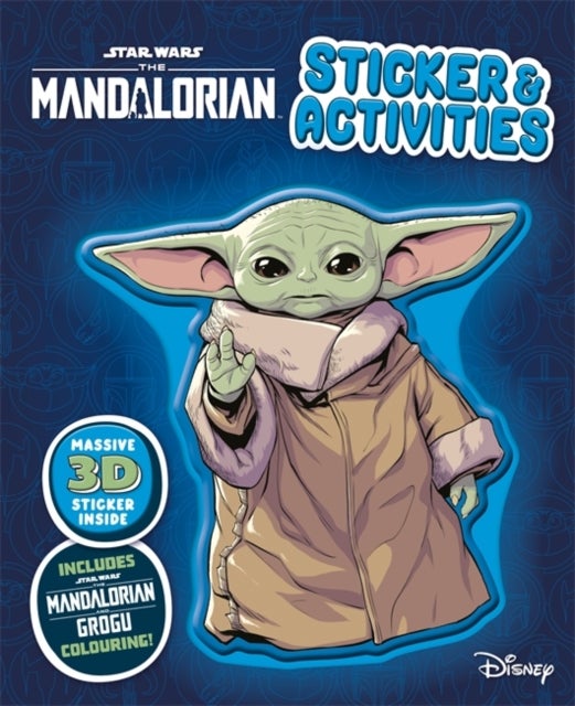Star Wars The Mandalorian: Sticker & Activities - Activity pack for on-the-go fun , Perfect for 4-6 year olds