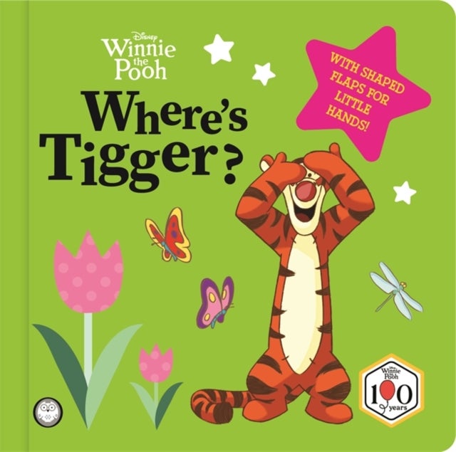 Disney Winnie the Pooh: Where's Tigger? - A lift-the-flap board book for little hands!