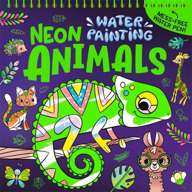 Neon Water Painting Animals