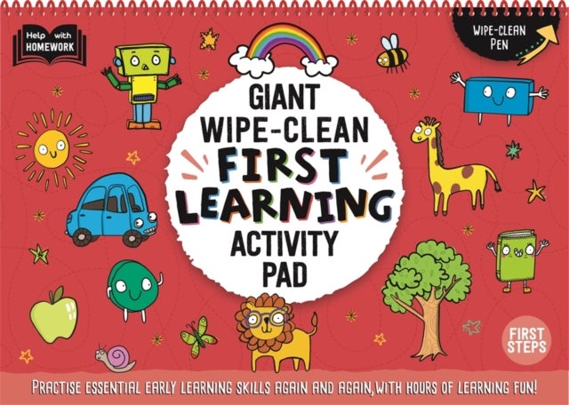 Giant Wipe-Clean First Learning Activity Pad
