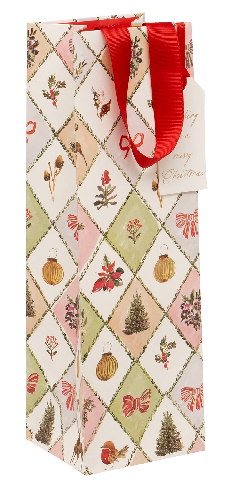 Gavepose Winter Weave Flaske