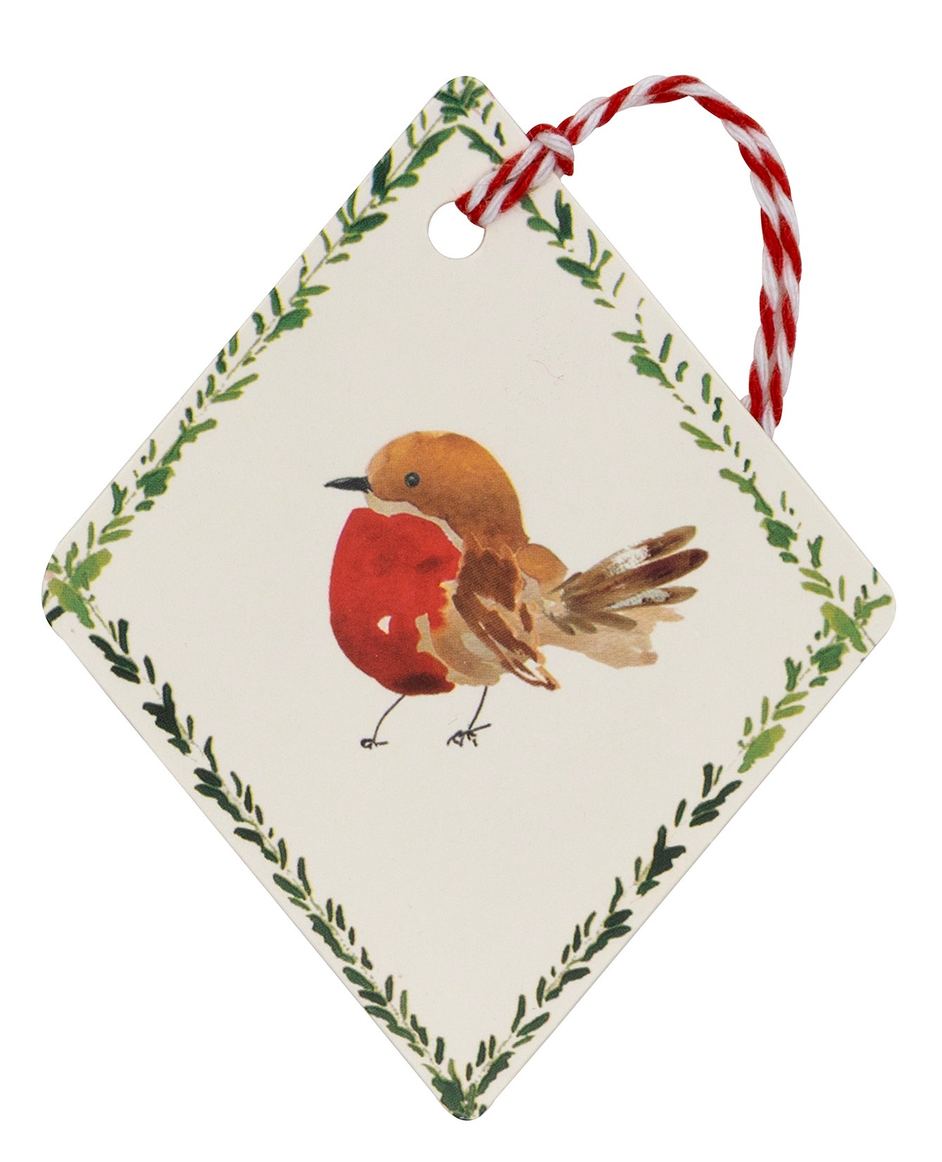 Gavemerkelapper Winter Weave Robin 6pk
