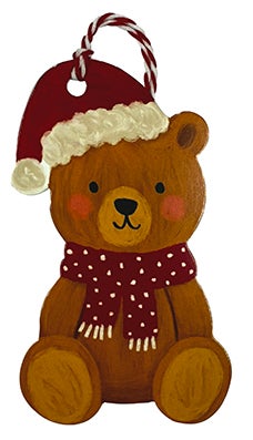 Gavemerkelapper Bear 6pk