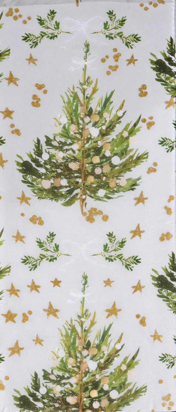 Silkepapir Spruce Silver