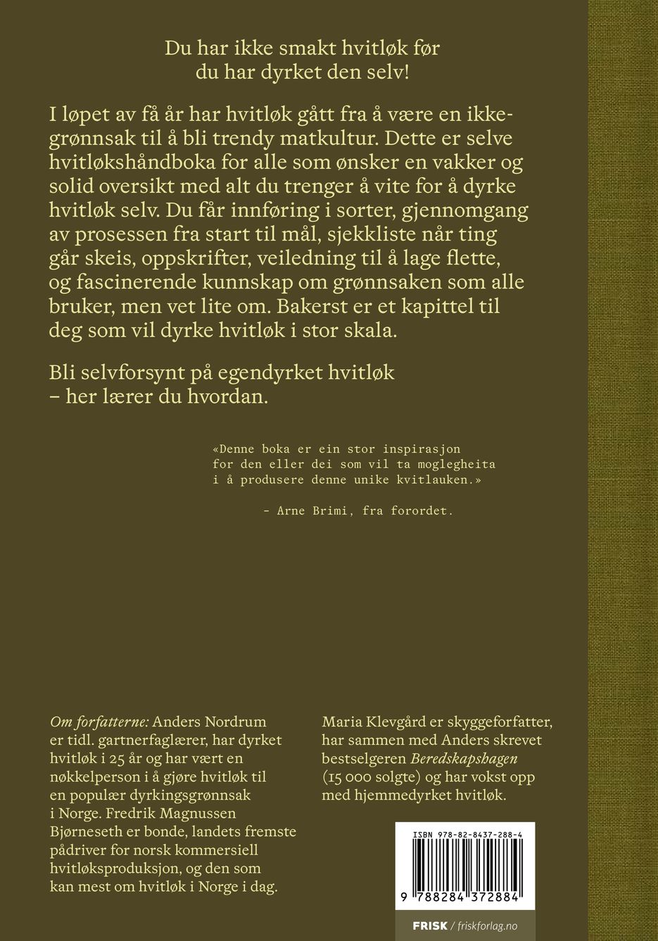 Hvitløksdyrking i Norge