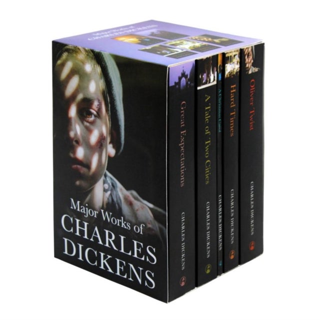 Major Works of Charles Dickens 5 Book Box