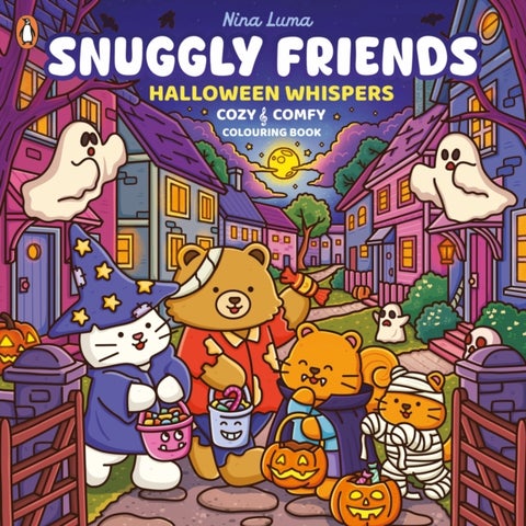 Snuggly Friends – Halloween Whispers - A Cozy & Comfy Colouring book